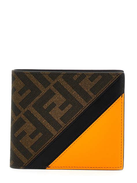 fendi diagonal wallet